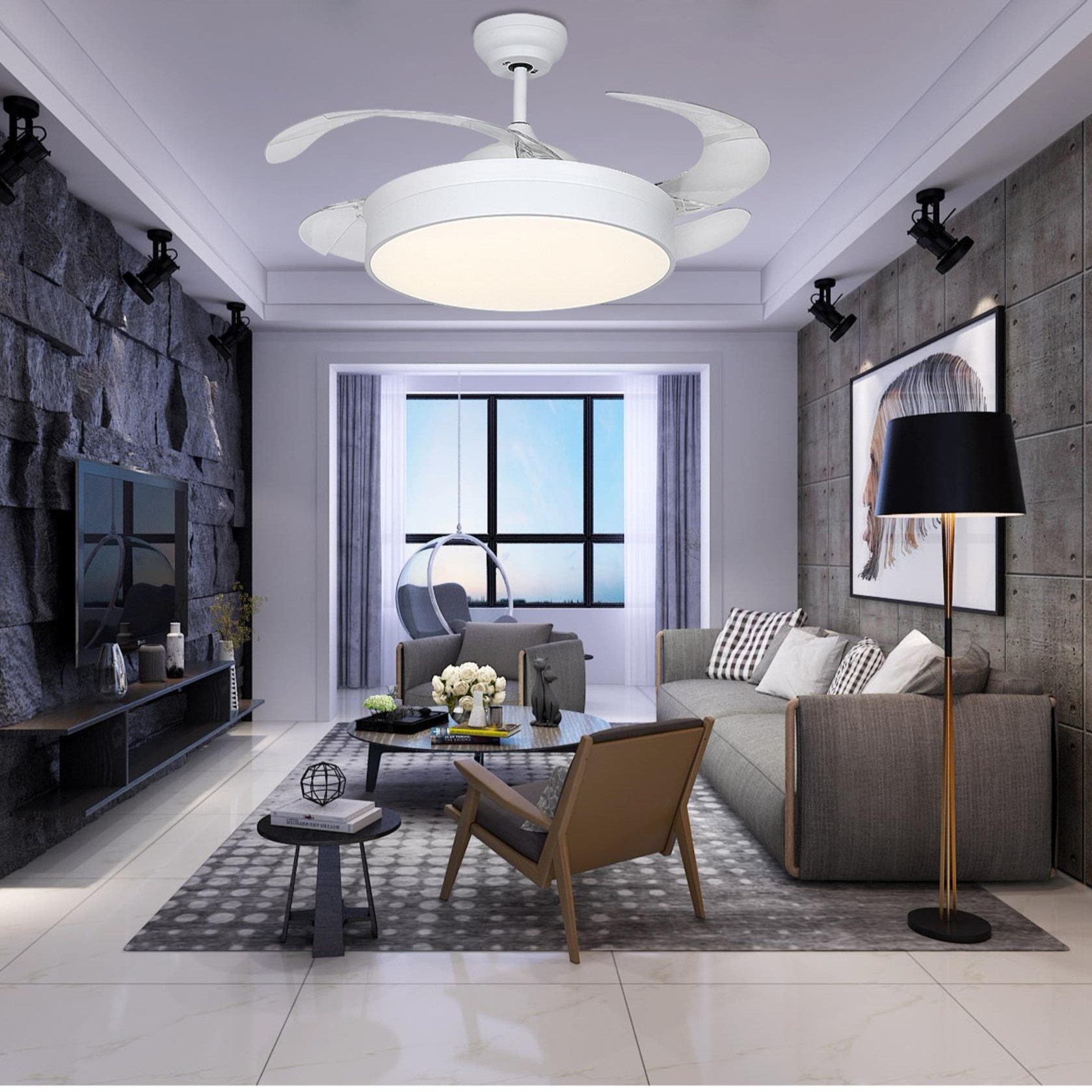 西施隱形風扇燈 西施隱形風扇燈